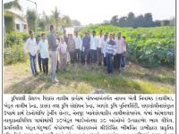 કૃષિ સંશોધન કેન્દ્ર, સણસોલી ખાતે બે દિવસીય ખેડૂત તાલીમ યોજાઈ       