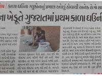 પલોલના ખેડૂતે ગુજરાતમાં પ્રથમ કાળા ઘઉંની ખેતી કરી