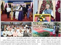 આણંદ કૃષિ યુનિવર્સિટી ખાતે પ્રાકૃતિક  કૃષિ અંગે ખેડૂતો સાથે પરિસંવાદ કરતા રાજ્યપાલ આચાર્ય દેવવ્રતજી